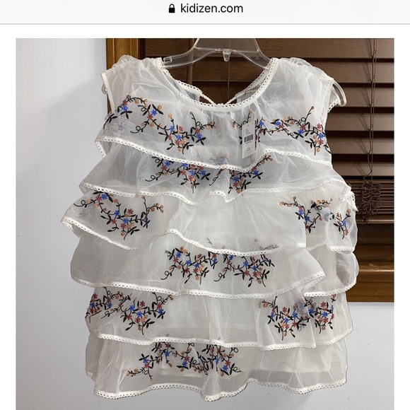 Anthropologie Tiered Blouse with Ruffles! - Picture 3 of 7